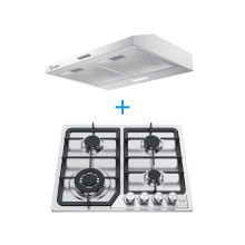4 Burner Gas Hob with Hood