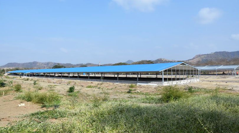 Steel Poultry House