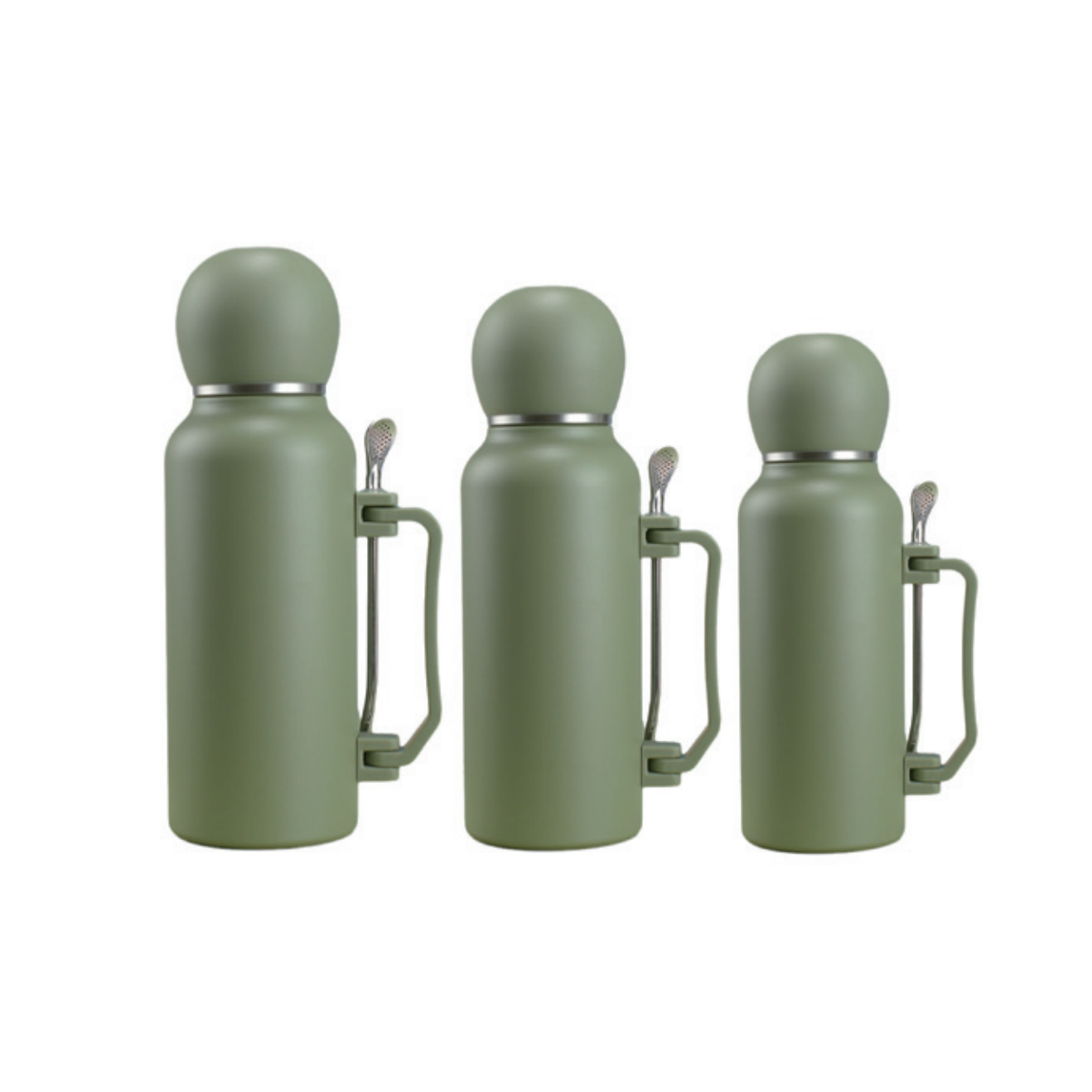 Stainless Steel Mate Bottle with Spoon
