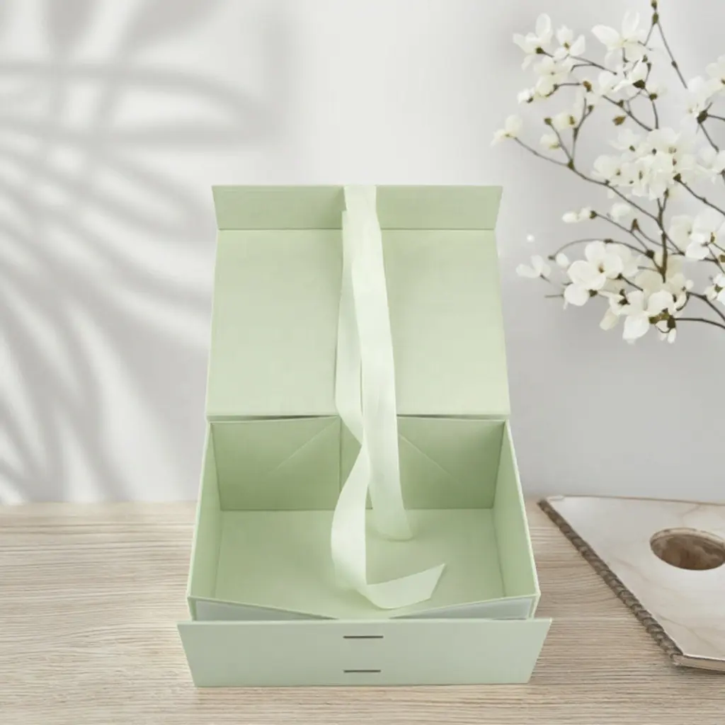 Luxury Book-Shape Magnetic Gift Boxes with Customization
