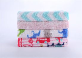Microfiber Coral Fleece Towels