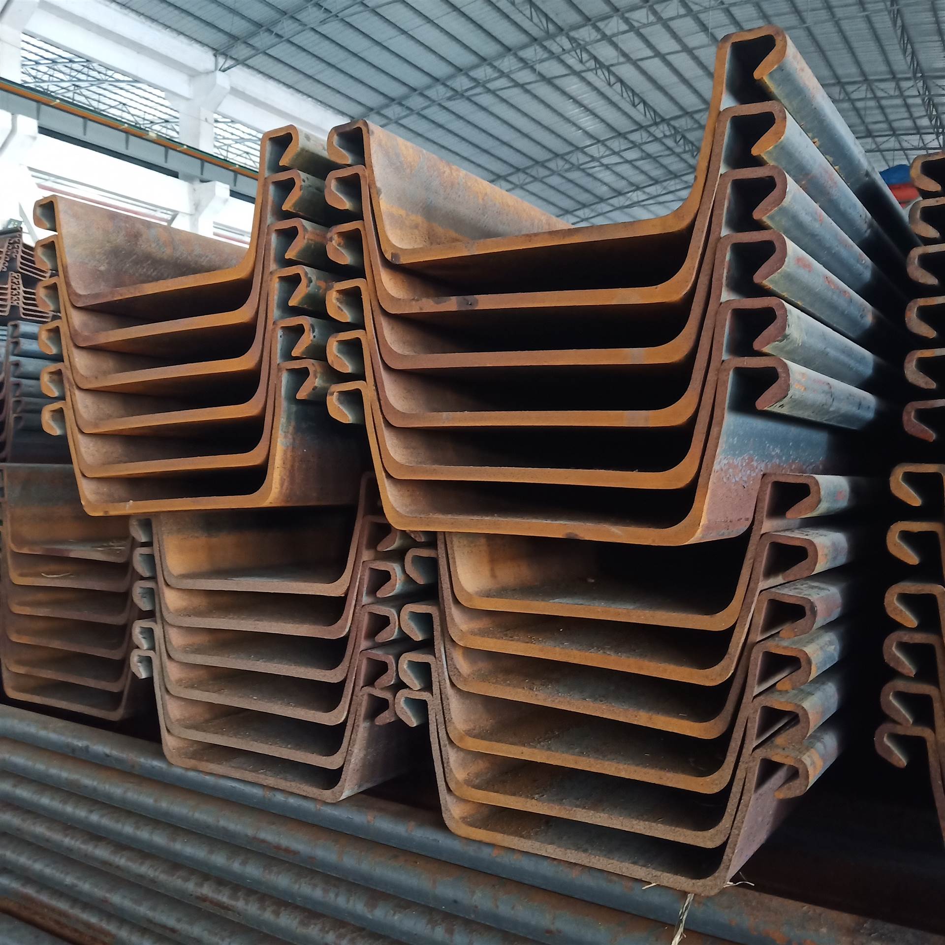 Steel sheet pile