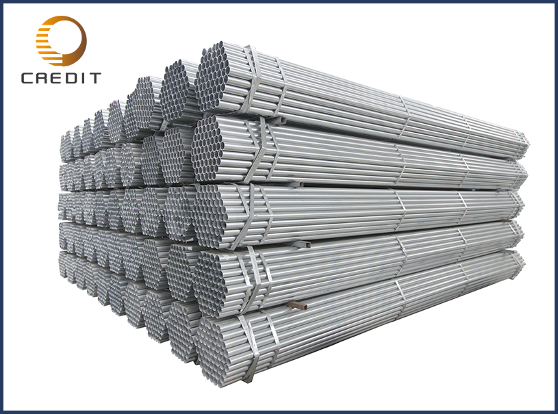 ASTM A53 Q235 Hot Dipped Galvanized Steel Pipe for Construction