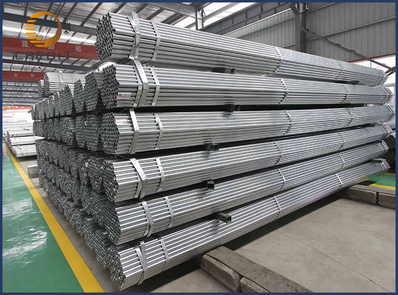 Pre-Galvanized Steel Pipe for Greenhouse, Scaffolding, and Warehouse