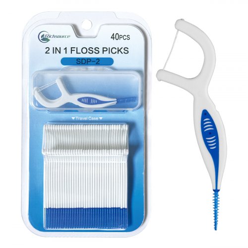 2-in-1 Dental Floss Picks