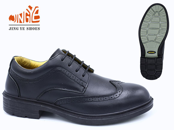 Executive Safety Shoes with Slip-Resistant Sole