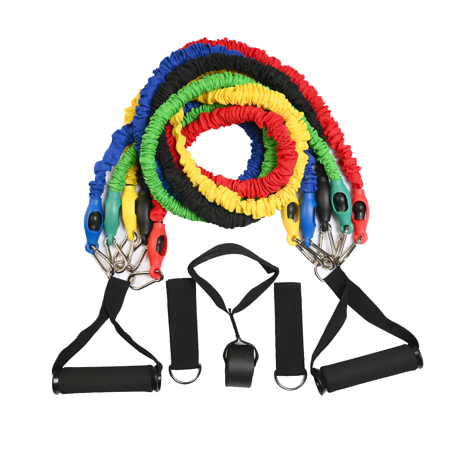 Resistance Bands Kit with Heavy Duty Protective Sleeves