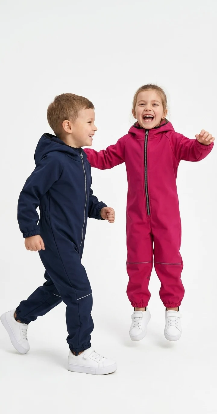 Kids' Outdoor Windproof Waterproof Snowsuit 603171