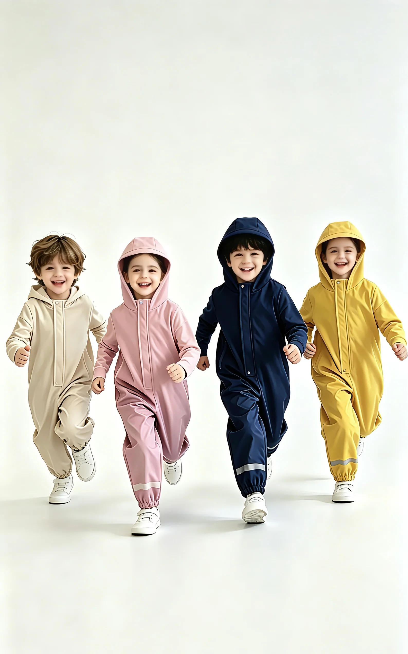 Kids' Outdoor Windproof & Waterproof Snowsuit