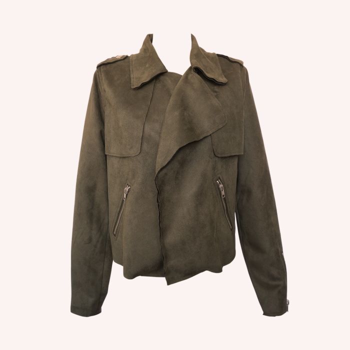 Women's Suede Loose Jacket