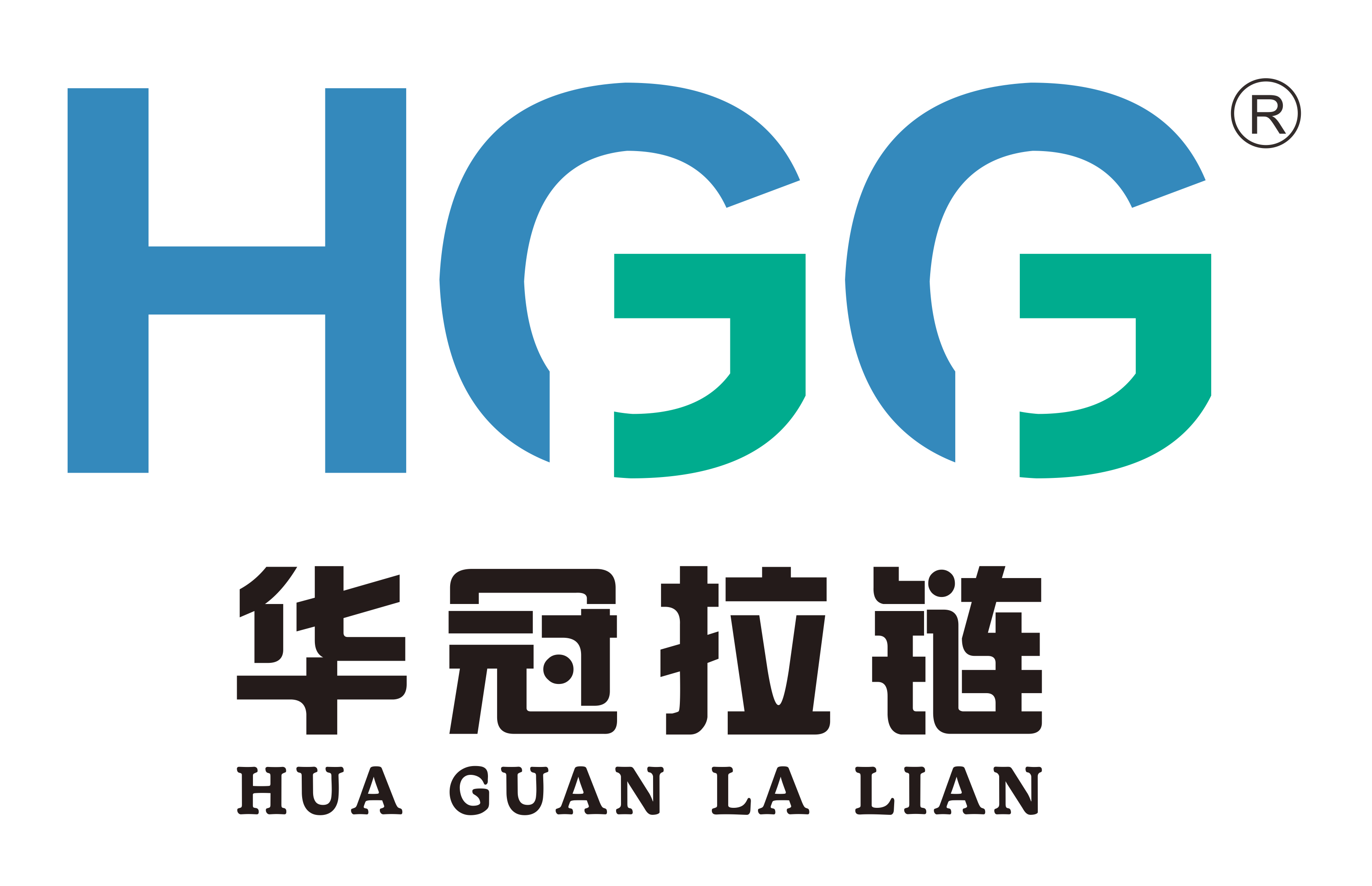 ZHEJIANG HUAGUAN ZIPPER CO.,LTD logo